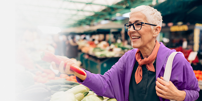 Doctor showing patient tablet