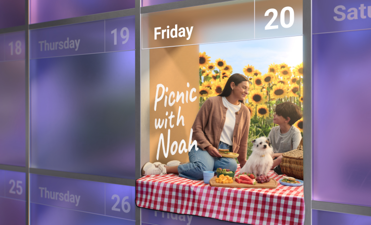 gMG homepage hero image: Mom holding her daughter in a sunflower field